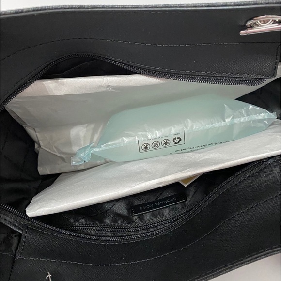 🆕☑️NEW☑️MK chain shoulder tote bag/shoulder bag🆕black - Picture 6 of 9